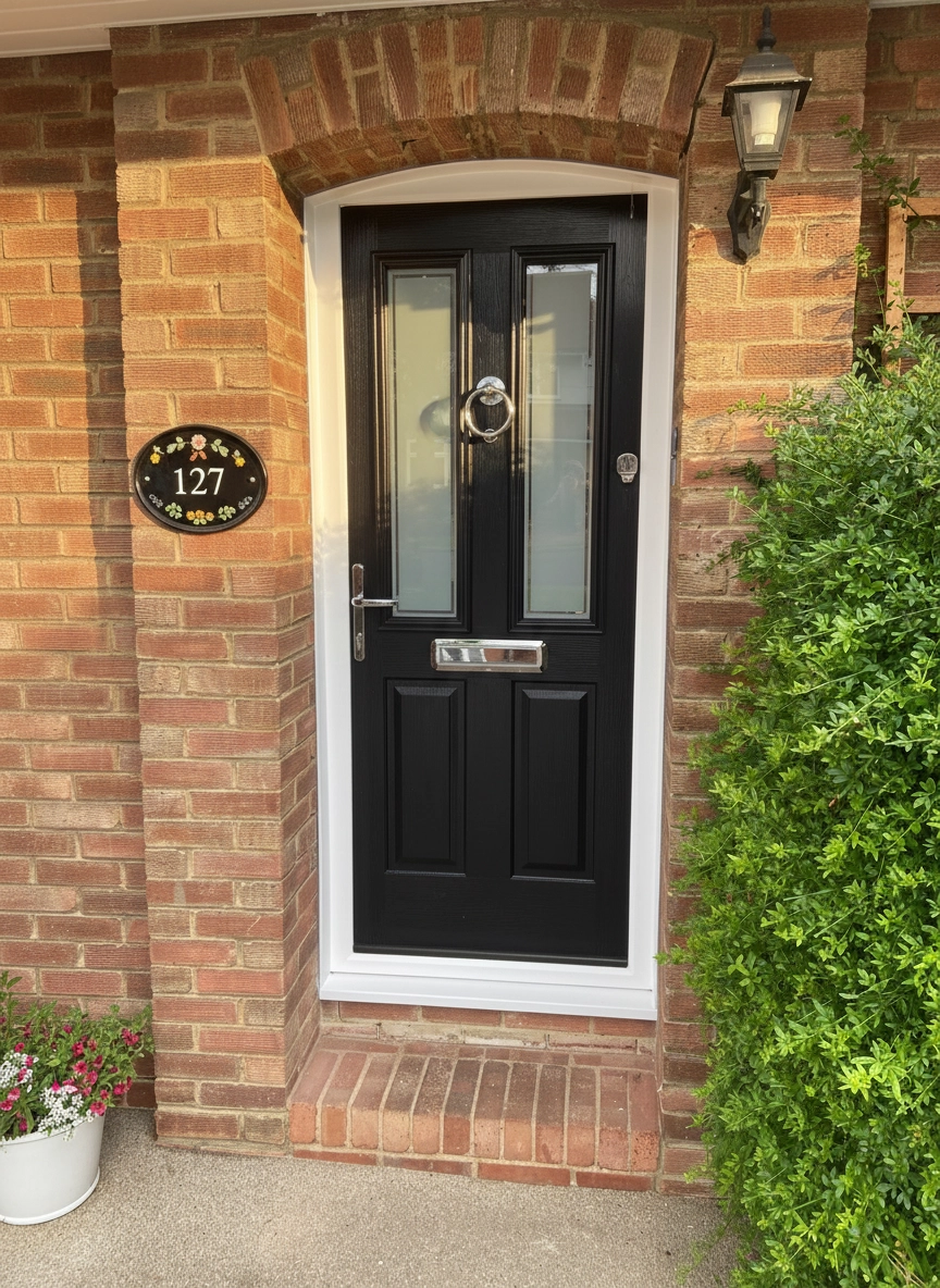 Classic Black Composite Door
