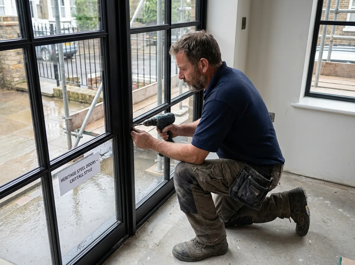 Crittall-Style Doors Installation in Kent