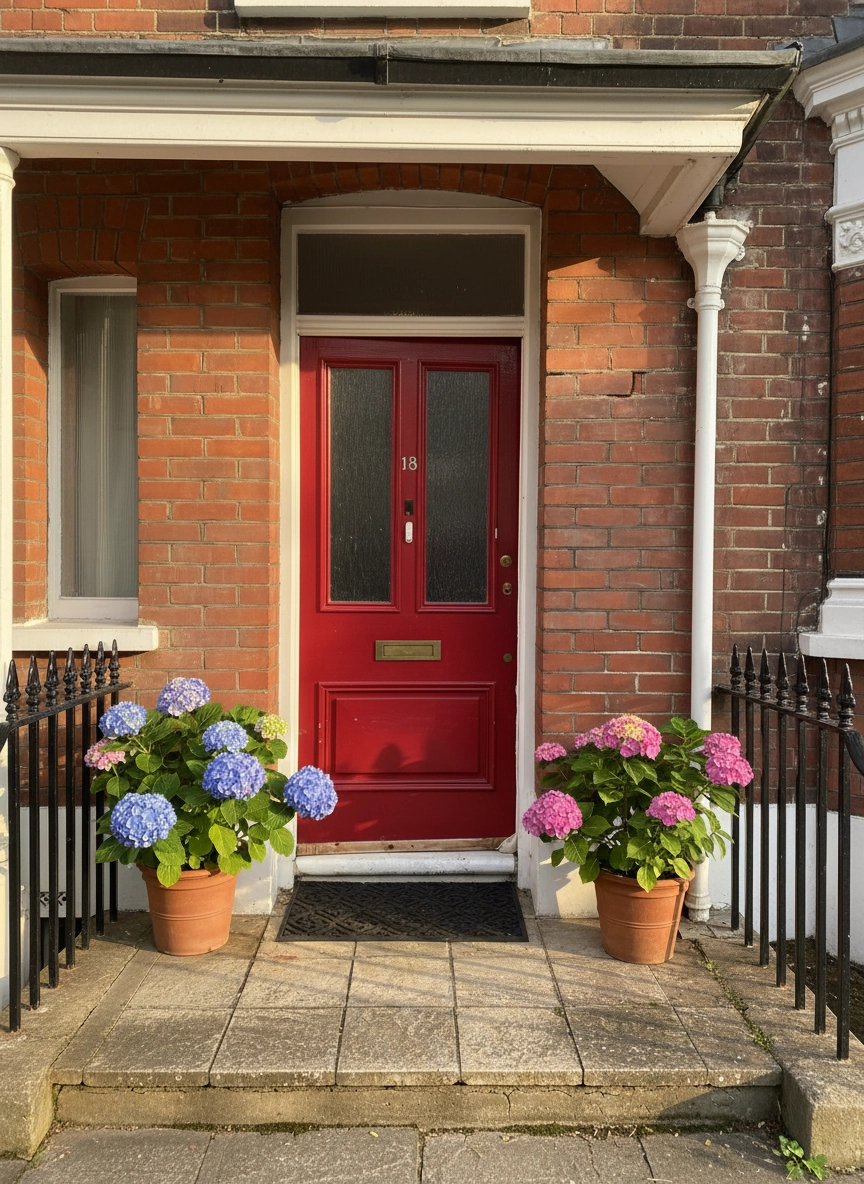 Vibrant Red Composite Door