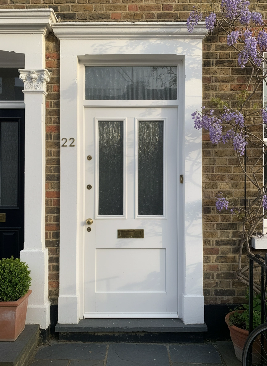 Classic White Composite Doors - Image 3
